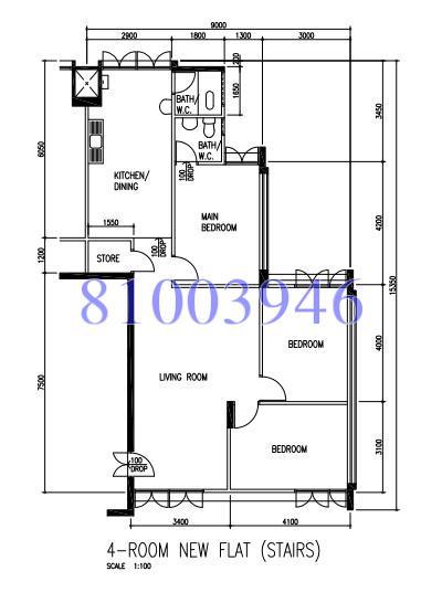 Blk 177 Ang Mo Kio Avenue 4 (Ang Mo Kio), HDB 4 Rooms #128067632